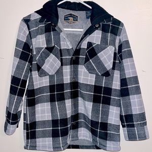 Freedom Foundry Hooded Fleece Flannel Jacket